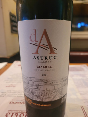 Red Wine Malbec, Paul Mas, Domaine D’astruc 2020 Languedoc