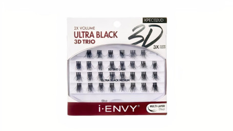 I Envy Ultra Black 2X Volume 3D Trio Medium Kpec02Ud