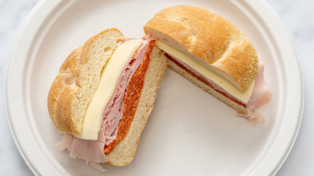 Ham, Pepperoni, Cheese Sandwich (Large)