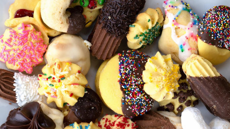 Seasonal Handmade Italian Butter Cookie Platter