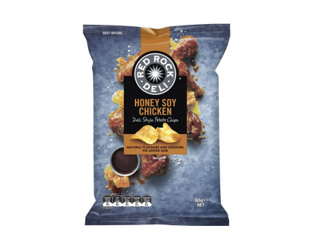 Red Rock Deli Chips Honey Soy Chicken (165G)