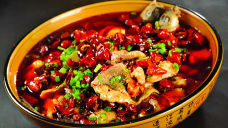 Szechuan Style Live Fish Shuǐ Zhǔ Huó Yú