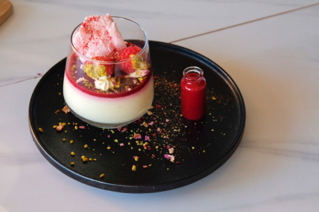 Rosewater And Vanilla Panna Cotta