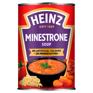 Zuppa Minestrone Heinz 400G