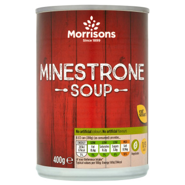 Zuppa Minestrone Morrisons 400G