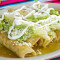 Enchiladas With Green Salsa With Chicken