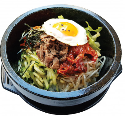 Beef And Pork Combo Bibimbap