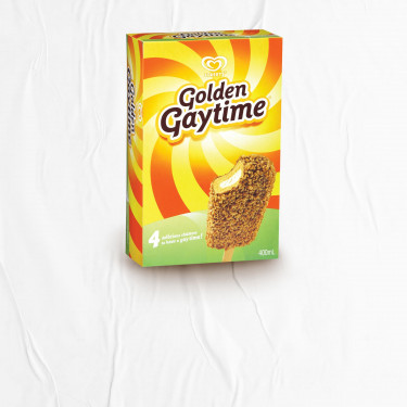 Registro Golden Gaytime; Confezione Da 4