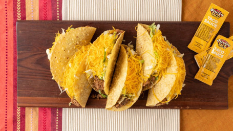 (12 Pk. Ground Beef Crunchy Tacos