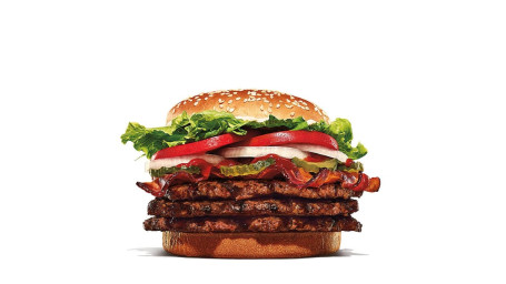 Triplo Whopper Con Pancetta