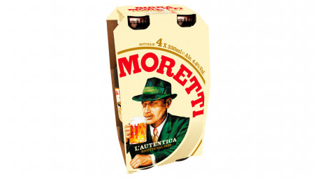 Birra Moretti Lager Birra 4 Bottiglie Da 330Ml