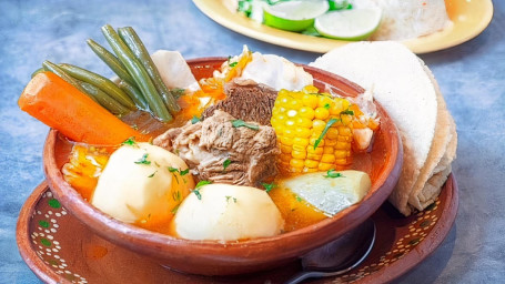 Caldo De Res Con Vegetales Beef Soup