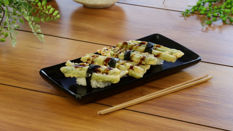 Aspragus Tempura Nigiri (4 Pieces)