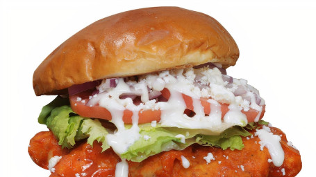 Flips Style Buffalo Chicken Sandwich