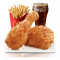 2Pc Crispy Chicken Medium Meal