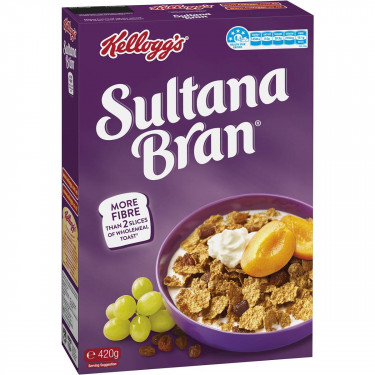 Kelloggs Sultana Bran 420G