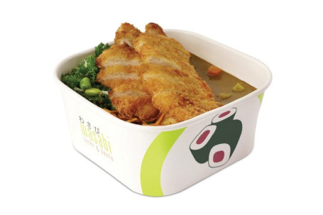 Chicken Katsu Curry Yakisoba Bento