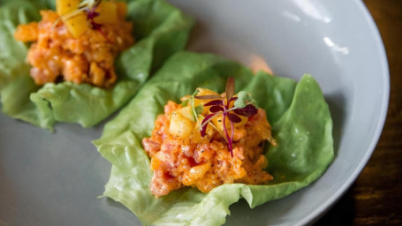 Spicy Tuna Lettuce Wraps (G)