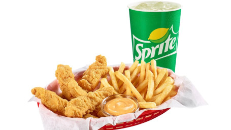 Plain Chicken Strip 4Pc Combo