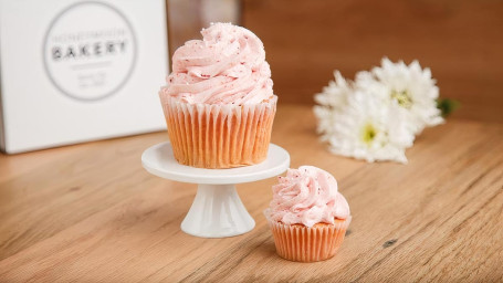 Jumbo Strawberry Cupcake