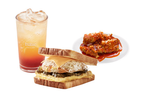 Chicken Mvp Toast Set Mvp Jī Tǔ Sī Cān