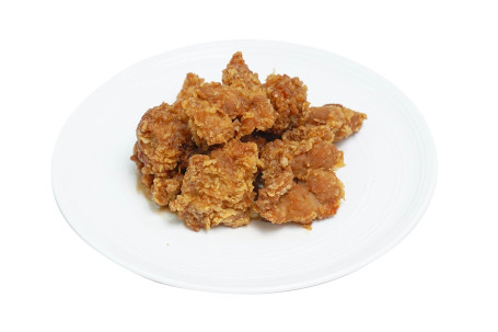 Soy Garlic Fried Chicken (6Pcs Suàn Xiāng Jiàng Yóu Zhà Jī (6Jiàn