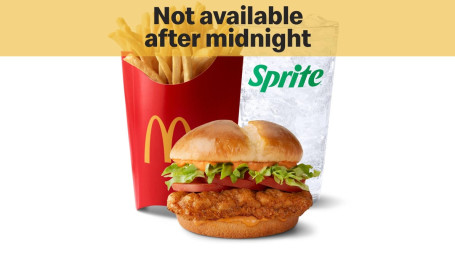 Deluxe Spicy Mccrispy Large Meal