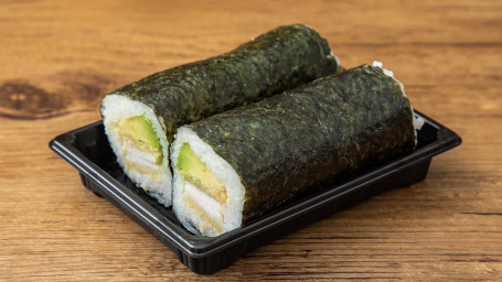 Crispy Chicken Avocado Twin Pack Sushi Rolls (2 Rolls)