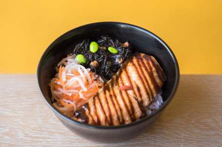 Miso Salmon Don