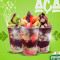 Açai Copo 500 Ml Com 4 Complementos 2 Sabores De Açaí