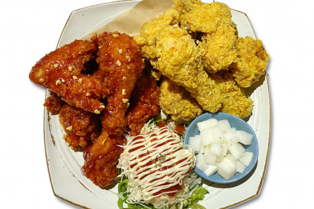 Fried Half And Half Chicken