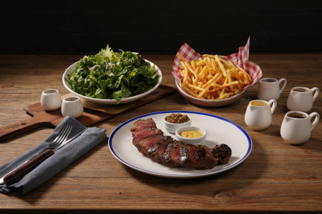 Chargrilled Bavette Steak With House Glaze 300G