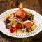 Parma Ham Prawn Fresh Fruit Salad Xiāng Jiān Bā Mǎ Huǒ Tuǐ Xiān Guǒ Shā Lǜ