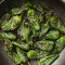 Chargrilled Padrón Peppers With Smoked Sea Salt