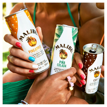 Bevanda All'ananas Malibu 250Ml