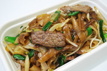 Ginger Beef Flat Noodles