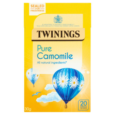 Bustine Di Tè Twinings Pure Camomilla Confezione Da 20