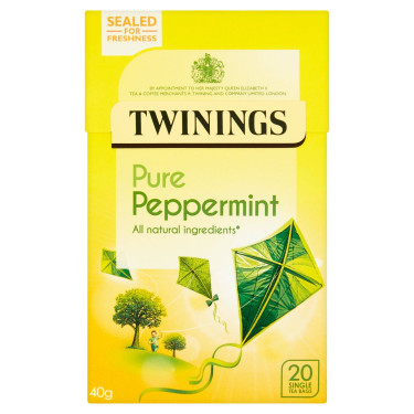 Bustine Di Tè Alla Menta Piperita Twinings Pure 20 Pack