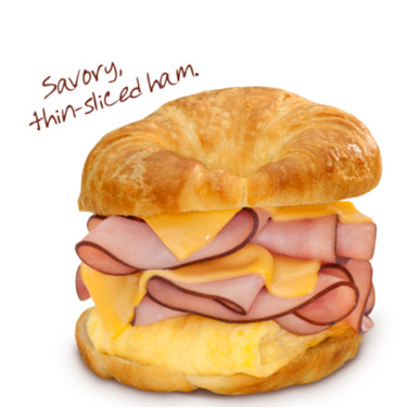 Croissan'wich Doppio Con Doppio Prosciutto