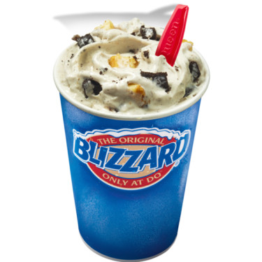 Oreo Cheesecake Blizzard Treat