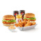 Family Burger Box Meal Pour 2