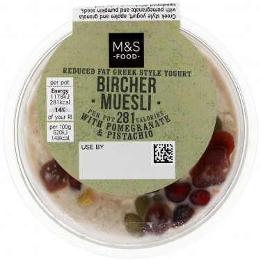 M S Food Yogurt Alla Greca Bircher Muesli