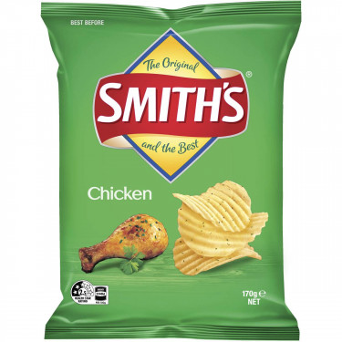 Smith's Crinkle Cut Potato Chips Chicken 170G