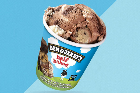 Ben Jerry's Half Baked Ice Cream Pint 458Ml