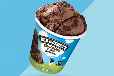 Ben Jerry's Chocolate Fudge Brownie Ice Cream Pinta 458Ml