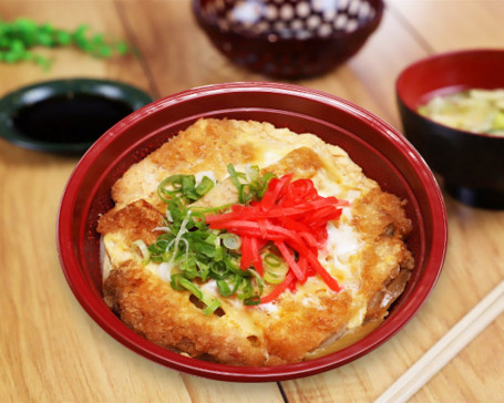 Pork Cutlet And Egg Rice Bowl