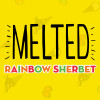 Melted: Rainbow Sherbet