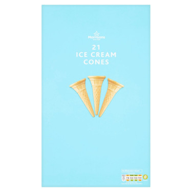 Confezione Da 21 Coni Gelato Morrisons