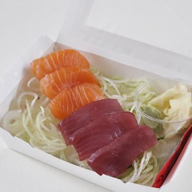 Salmon And Tuna Sashimi 6Pc (F)