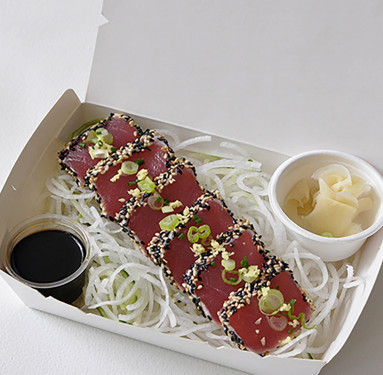 Pepper And Sesame Tuna Tataki 6Pc (F) (Se)